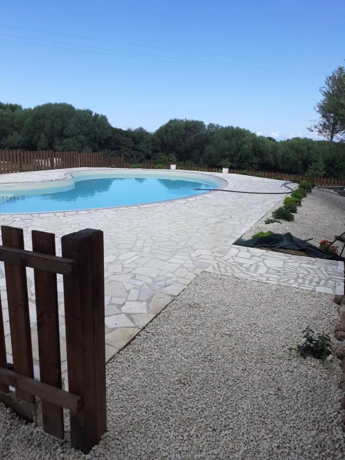 Gli Olivastri Con Piscina,Solarium, Vista Mare ,Sole -Mare E Tanta Natura ,Climatizzatore,Wifi Aglientu Exterior foto
